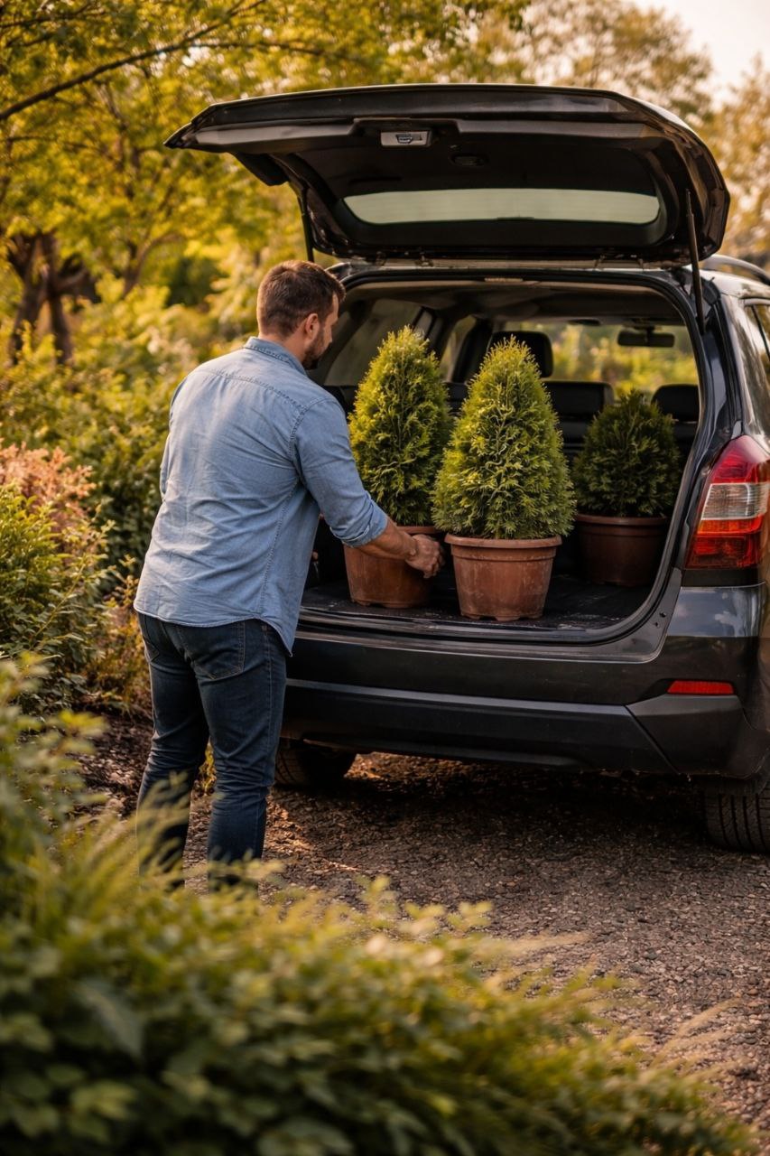 Забираете самовывозом