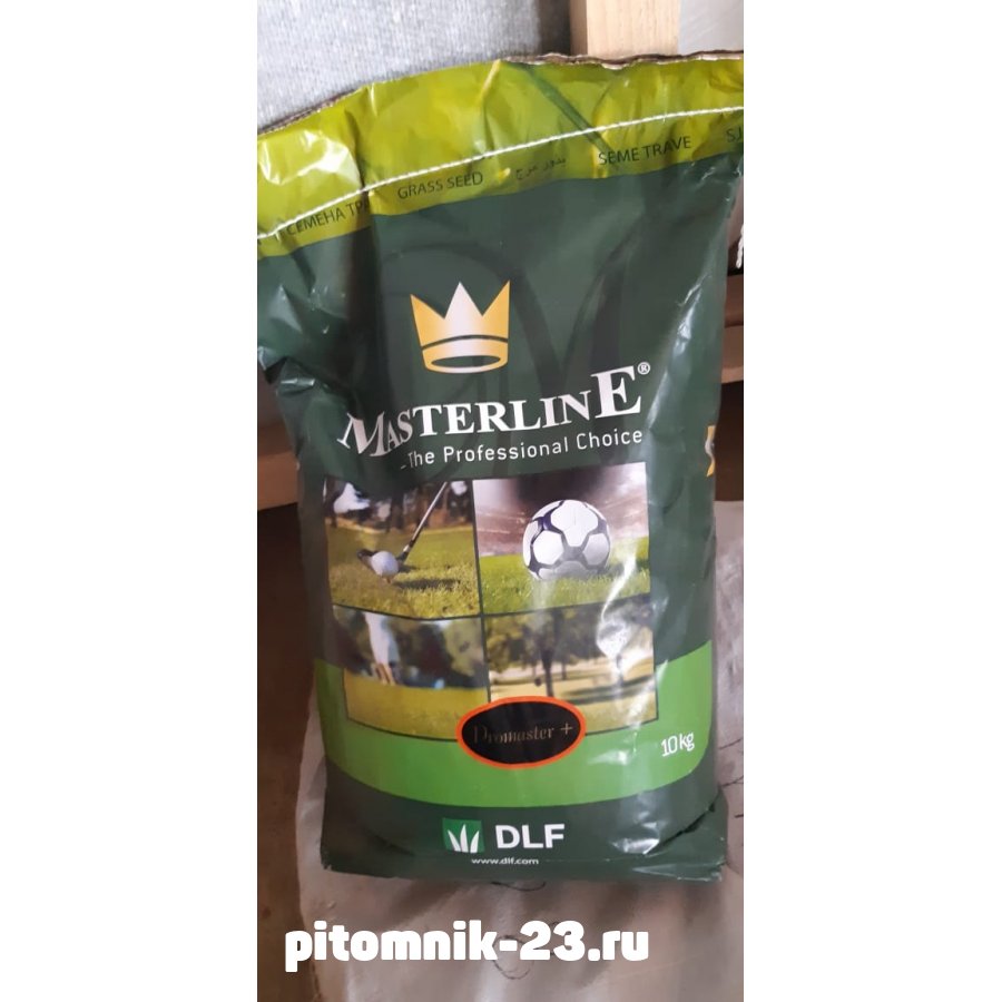 Семена газонной травы DLF Promaster Plus (английский партерный газон) 10 кг